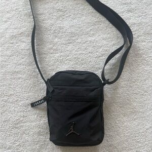 Jordan Airborne Festival Bag Black Crossbody Adjustable Strap
